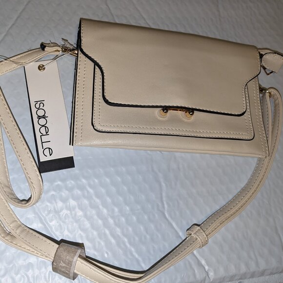 NEW ISABELLE Ivory Vegan Womens Purse - Picture 2 of 7
